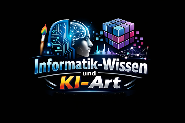 Informatik-Wissen und KI-Art